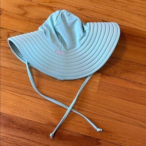 Ruffle Butts Mint Green Sun Hat